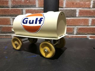 Girard Toy Trailer Only All Metal Trailer,  Wood Wheels 2