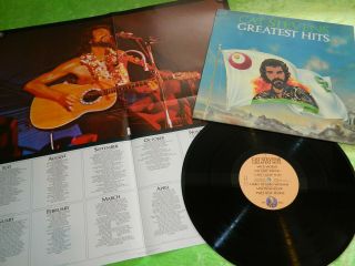Cat Stevens : Greatest Hits - 1975 Uk Lp With Poster Ex 197