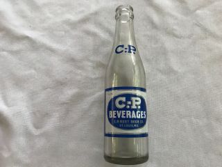 1946 C.  P.  Beverages Root Beer Bottle,  St.  Louis,  Missouri