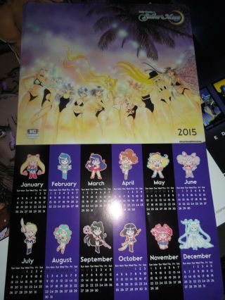 2014 Nycc Sailor Moon Calendar Promo Poster