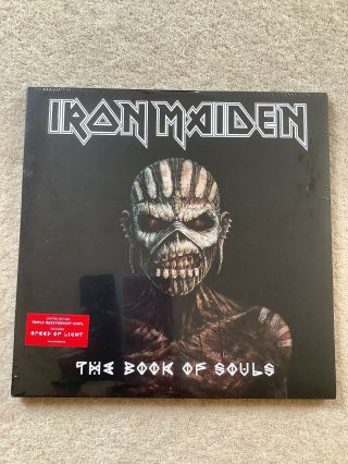 Iron Maiden - The Book Of Souls (ltd Edition Triple Heavyweight Vinyl) 12 "