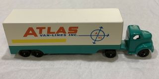 Ralstoy Moving Van Truck With Vintage Atlas Can Lines Logo In