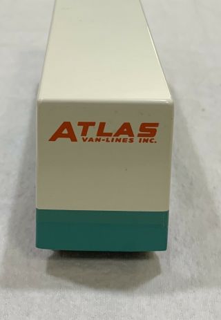Ralstoy Moving Van Truck With Vintage Atlas Can Lines Logo In 8