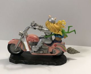 Kermit and Miss Piggy Motorcycle “Together 4 - Ever” Muppets Hamilton Col 2