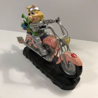 Kermit and Miss Piggy Motorcycle “Together 4 - Ever” Muppets Hamilton Col 3