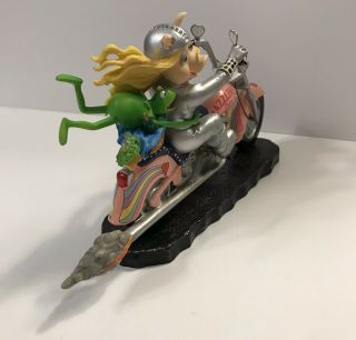 Kermit and Miss Piggy Motorcycle “Together 4 - Ever” Muppets Hamilton Col 4
