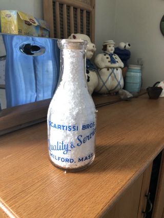 Trpq Scartissi Bro Stony Crest Farms Dairy Milford Massachusetts Mass