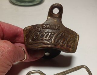 Advertising COCA COLA Bottle Openers Starr X Pat.  April,  1925 Brown Co.  USA 2