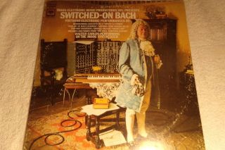 Switched - On Bach Walter Carlos Lp Moog Record Ms - 7194 Electronic Vinyl Album