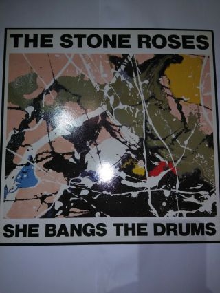 Vinyl Records Lp Album,  1989 The Stone Roses.  She Bangs The Drums.  180g