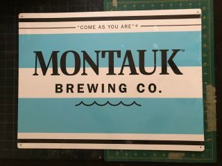Montauk Brewing Company East End Long Island York Ny Metal Sign