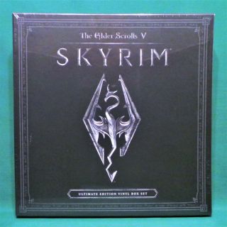 The Elder Scrolls V Skyrim Ultimate Edition Vinyl Record Soundtrack Box Set 4xlp