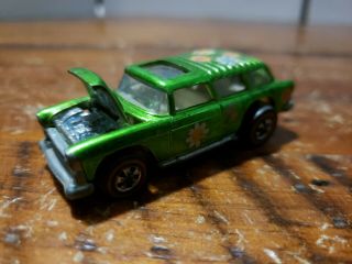 1969 Mattel Hot Wheels Redline Classic Chevy Nomad Light Green