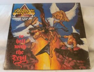 Stryper To Hell W The Devil Lp Record 1986 Enigma Cap 73237 Metal