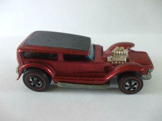 1969 Hot Wheels Red Line " The Demon " Red Spectraflame Hong Kong