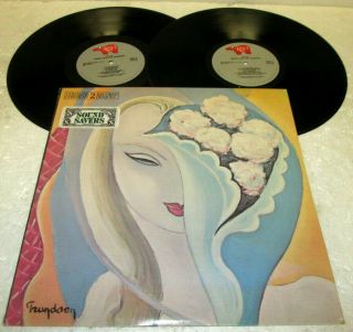 Derek & The Dominos Layla 2 Lp Set Nm Near Us Rso Vinyl Eric Clapton