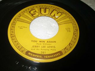 JERRY LEE LEWIS GREAT BALLS OF FIRE 45 7 