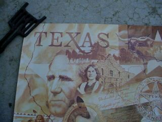 1986 Lone Star Beer Sesquicentennial Series Poster 2