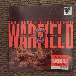 Grateful Dead Live At The Warfield San Francisco Rsd 2 Lp Vinyl 2019