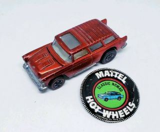 Hot Wheels 1970 Vintage Redline Classic Nomad Red Usa W/ Button Vhtf Loose