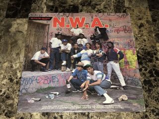 N.  W.  A.  And The Posse Rare 12 " Vinyl Record Rap Nwa Dr Dre Eazy - E Ice Cube Macola