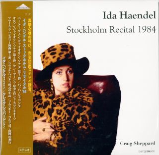 Ida Haendel & Craig Sheppard - Stockholm Recital 1984 - Japan 2 Lp Ltd/ed Ai70