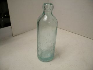 Antique Hutchinson Soda Bottle,  " Star Bottling Co.  " Conemaugh,  Pa.