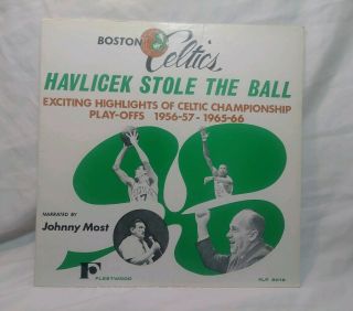 " Havlicek Stole The Ball - Boston Celtics " Tribute Lp (1967)