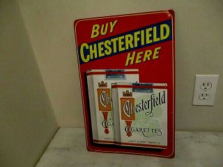 Chesterfield Cigarettes Sign 1950s