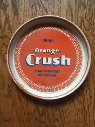 Vintage Orange Crush Sign