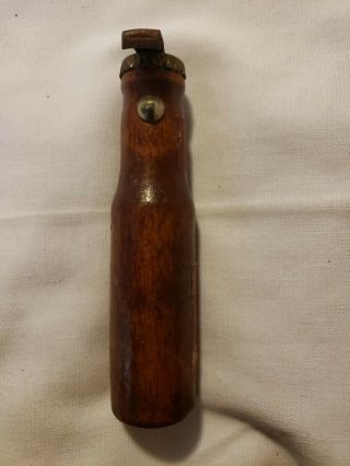 Vintage Trophy Beer Bottle Opener Advertising Wooden Bottle 3