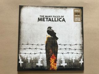 The Many Faces Of Metallica 2 X White Vinyl Lp Set Rare Tracks