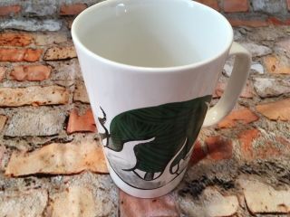Starbucks 2015 16 Oz Coffee Mug Cup Cat Playing With Ball Of Yarn