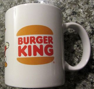 Vintage Burger King 10oz Coffee Mug