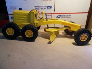 Nylint Toys Road Grader Pressed Steel Toy Vehicle Construction Equipment