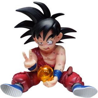 Dragon Ball Kid Son Goku Wounded War Small Kakarotto Gk Resin Pvc Figure