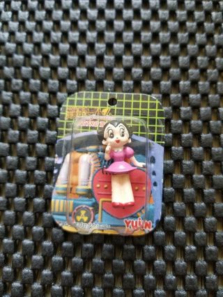 Astro Boy Yujin Blister Mini Figure Piece Uran 1990s,  Atom Boy Girl Rare Japan
