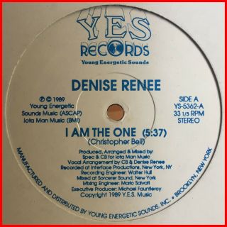 Electro Synth Boogie 12 " Denise Renee - I Am The One Yes - Mega Rare - Mp3