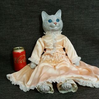 Duncan Cat Ceramic Doll