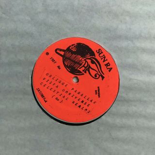 Sun Ra Oblique Parallax Sr72881 Saturn Private Press Jazz Vinyl Lp 1981