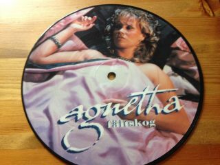 Abba Agnetha Rare Uk 7 Inch Picture Disc Can 