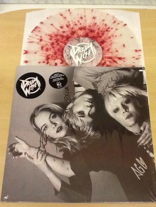 Signed - Dream Wife - Splatter Vinyl Lp - Dream Wife - Autographed By Three,  D 