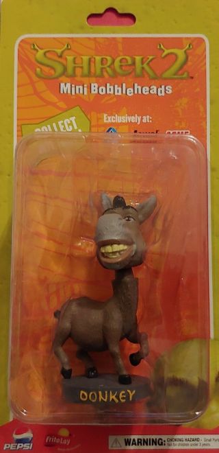Donkey (from Shrek 2) Mini Bobblehead By Dreamworks