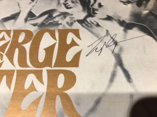 The Litter - Emerge - VG,  Signed Autographed Vinyl LP Record 3