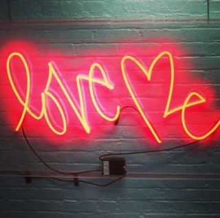 Love Me Neon Sign Light Home Room Lamp Sofa Bike Harley 12 " X7 " Lover Red