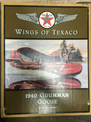 Wings Of Texaco 1940 Grumman Goose Airplane 4th In Series 1994
