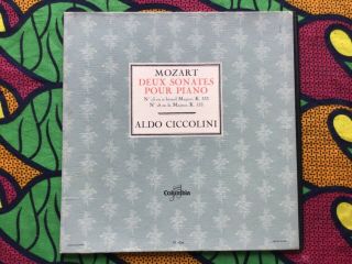Ciccolini Mozart Piano Sonatas N°13 N°18 Columbia Fc 1054 Near