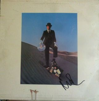 Pink Floyd Nick Mason Signed Autographed Wish You Were Here Lp