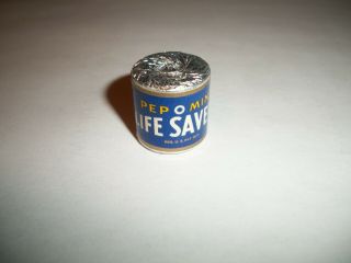 1950s Roll Of Pep O Life Savers Beech Nut American Airlines Label