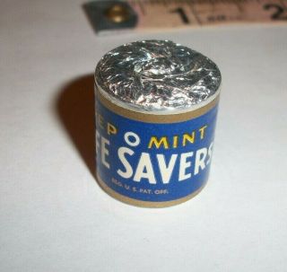 1950s Roll Of Pep O Life Savers Beech Nut Eastern Airlines Label
